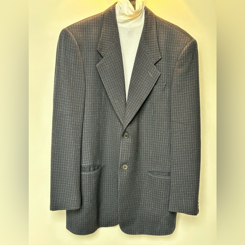 Vintage Giorgio Armani Checked Sports Coat